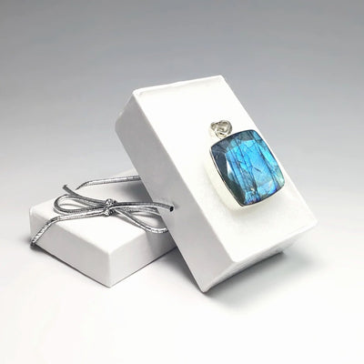 Faceted Labradorite Pendant