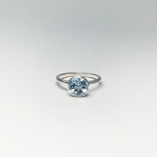 Blue Topaz Ring - Rocks and Gems Canada