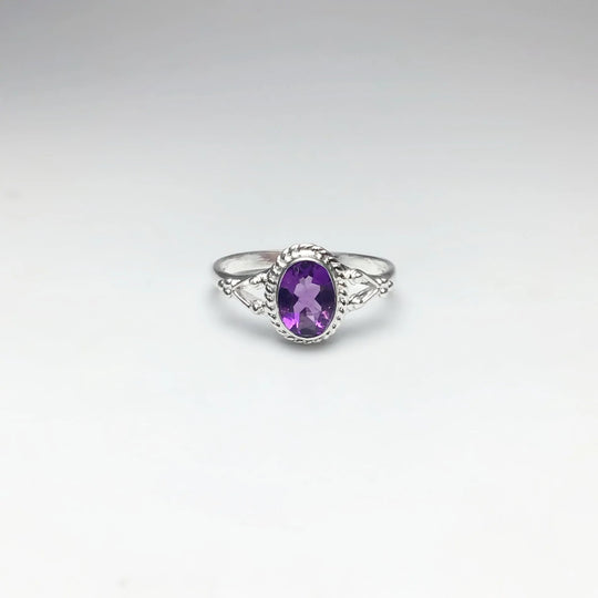 Amethyst Ring - Rocks and Gems Canada