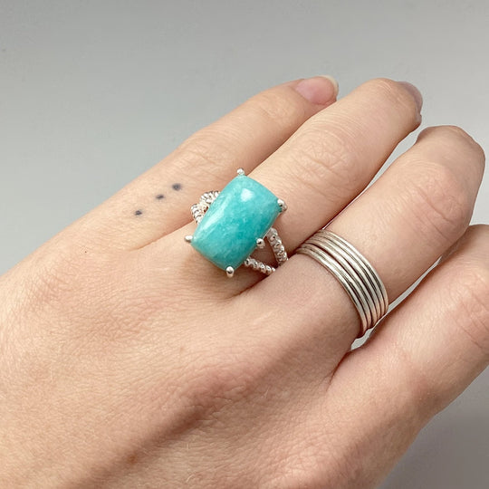 Amazonite Ring - Rocks and Gems Canada