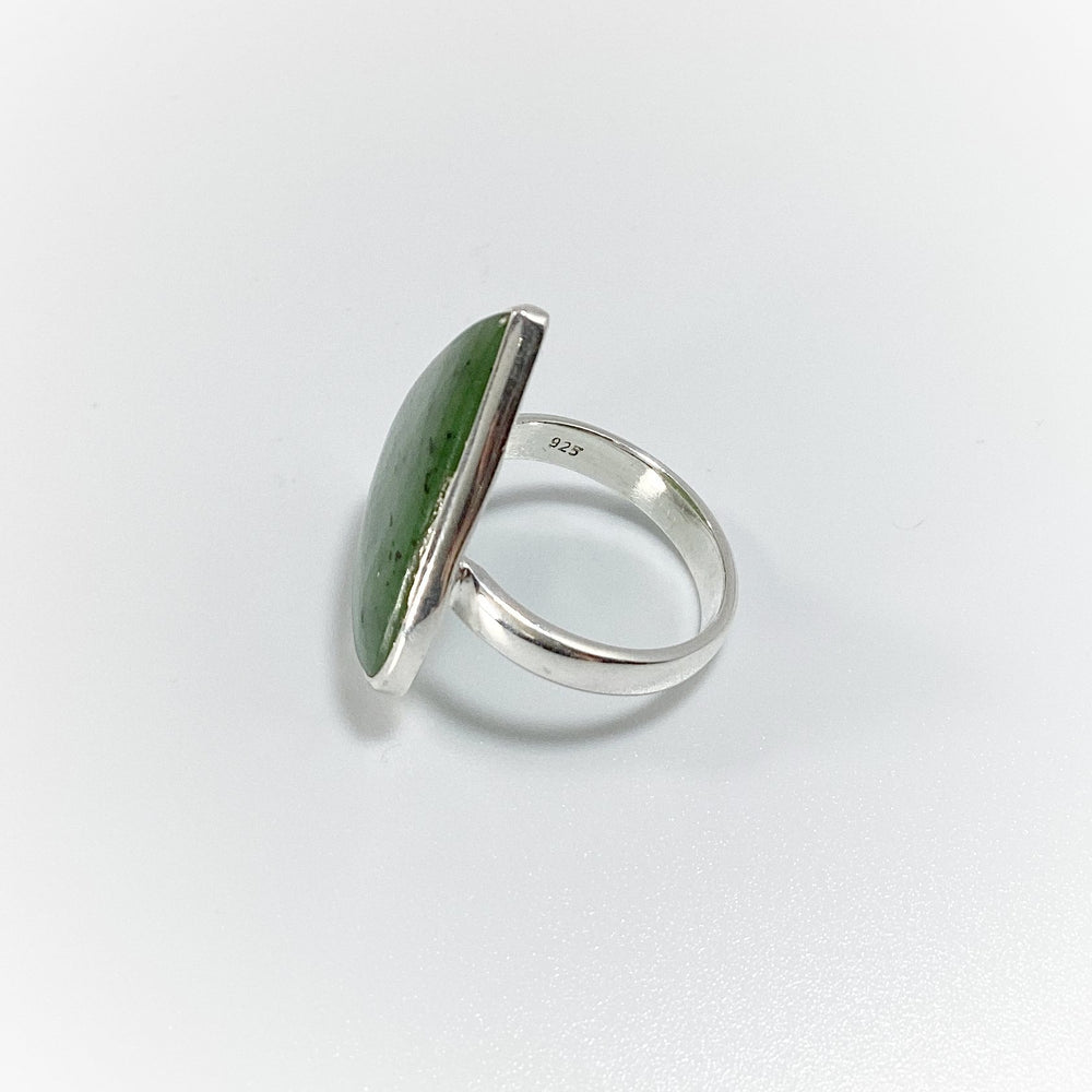Canadian Jade Ring - Rocks and Gems Canada