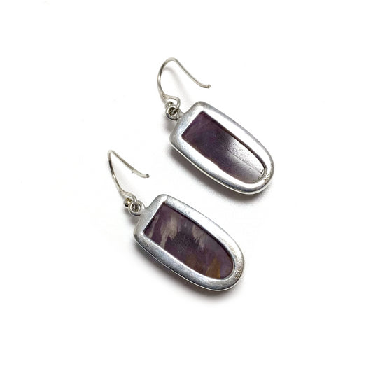 Super Seven Dangle Earrings - Rocks and Gems Canada