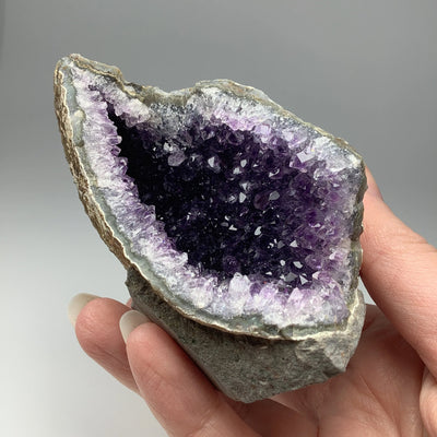 Amethyst Druze Cluster Stand Up