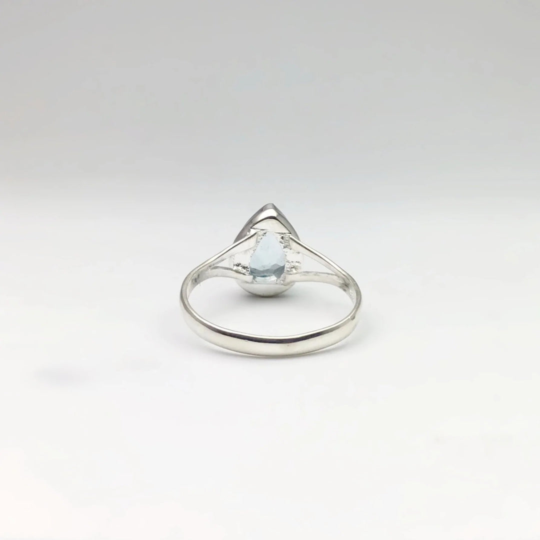 Blue Topaz Ring - Rocks and Gems Canada