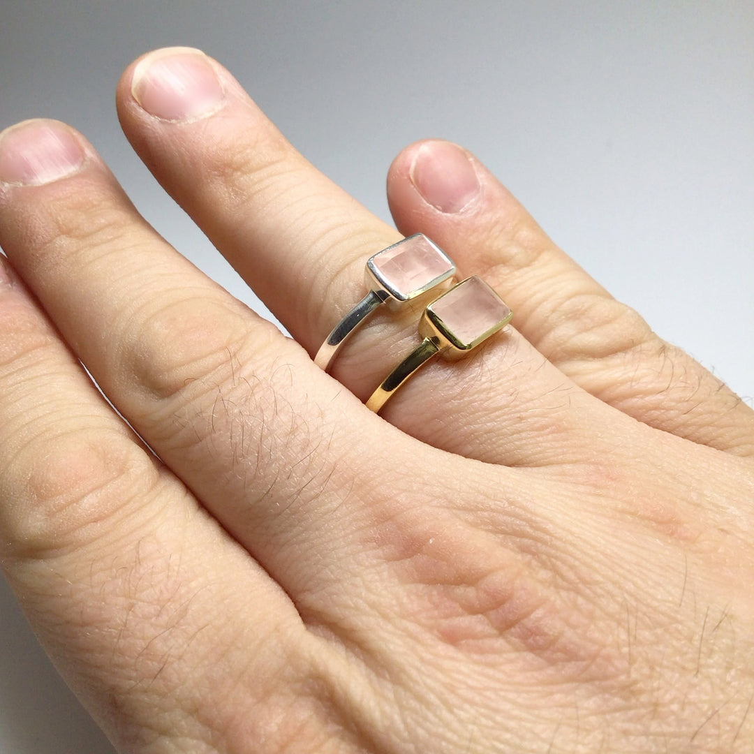 Rose Quartz Ring - Rocks and Gems Canada