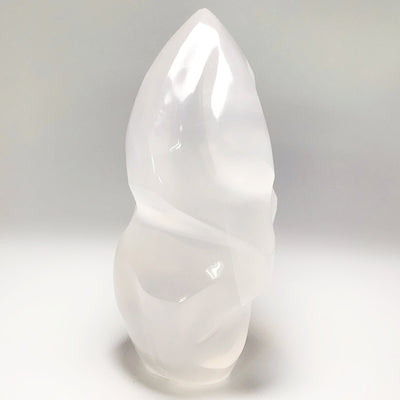 Carved Girasol Quartz Flame