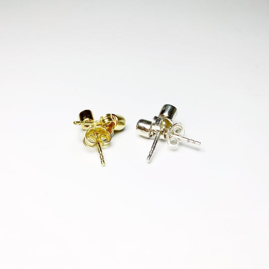 Blue Topaz Stud Earrings - Rocks and Gems Canada