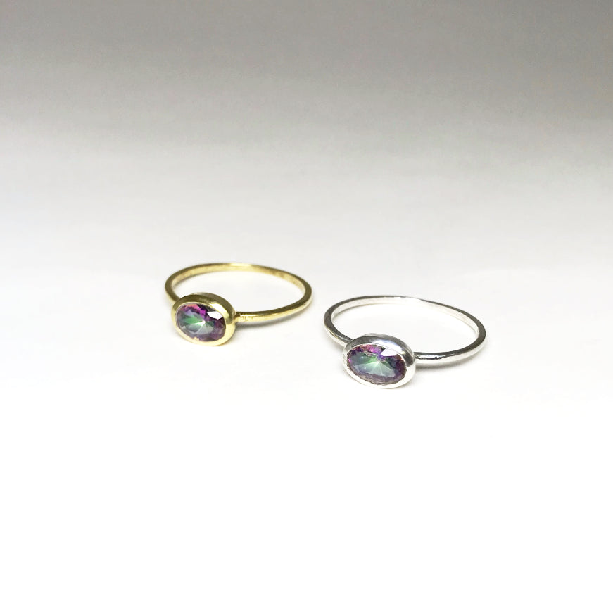 Mystic Topaz Ring - Rocks and Gems Canada