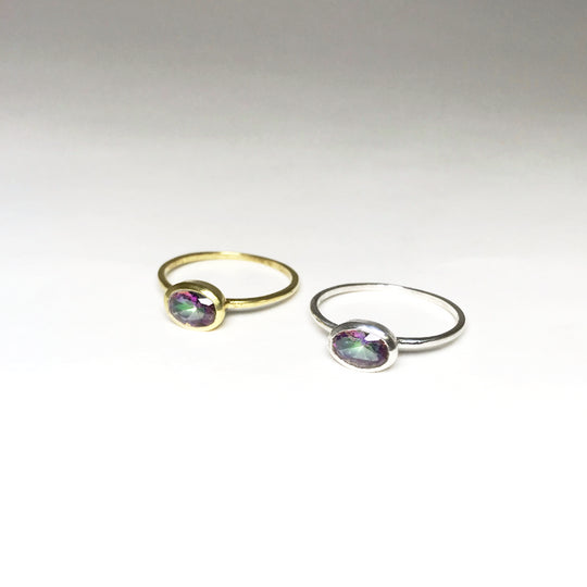 Mystic Topaz Ring - Rocks and Gems Canada