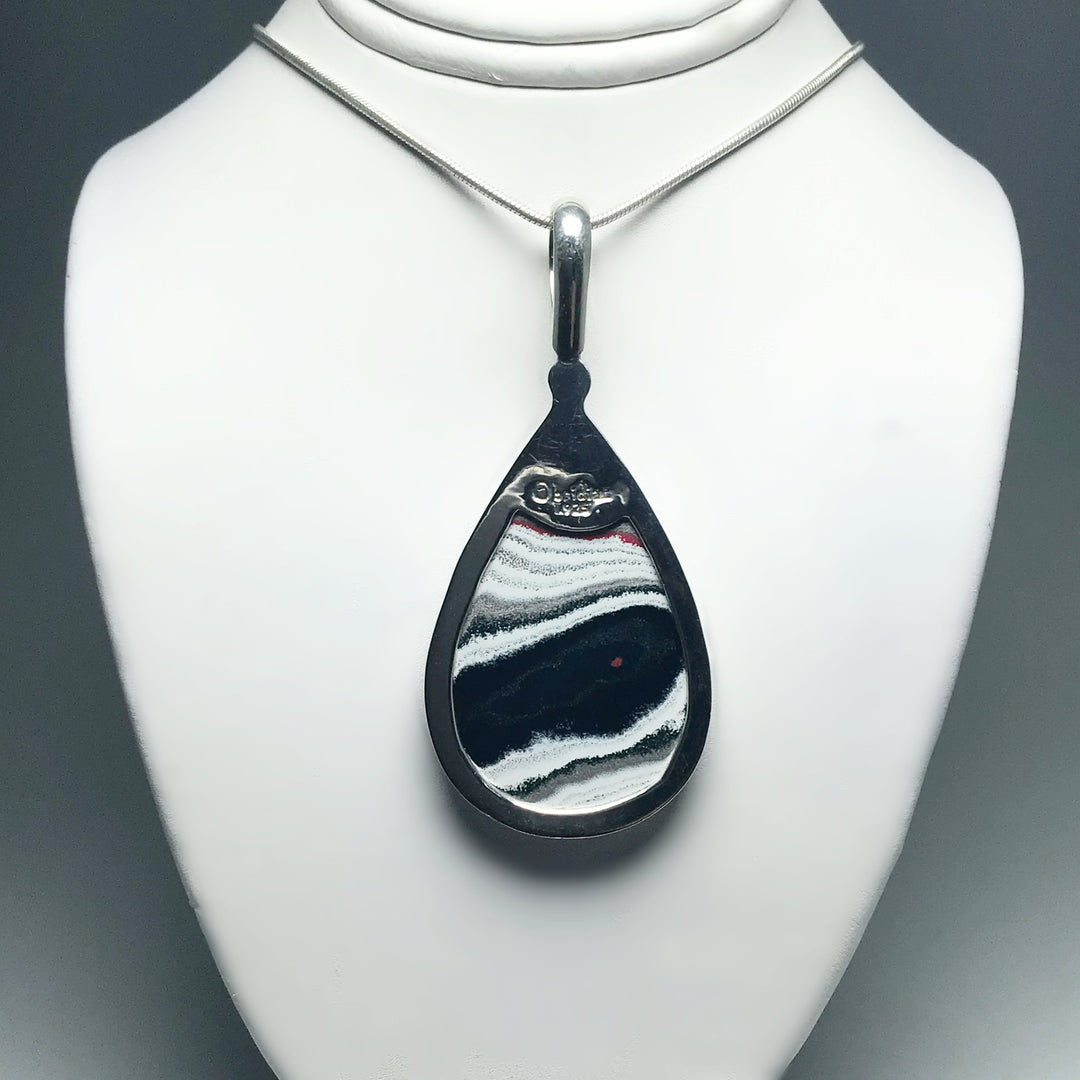 Fordite Pendant - Rocks and Gems Canada