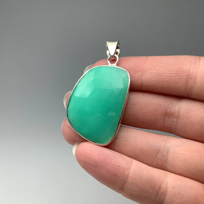 Chrysoprase Pendant