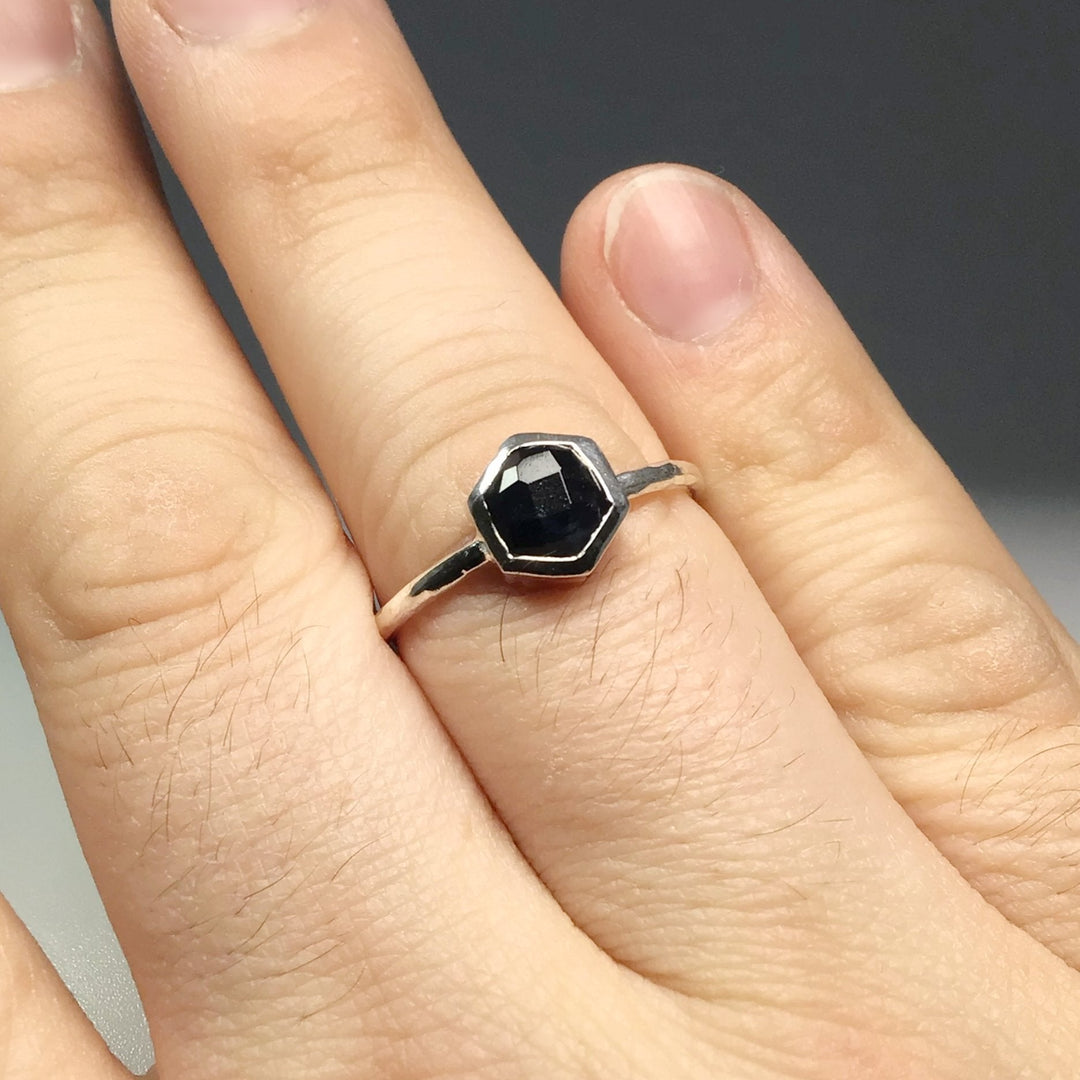 Blue Tiger Eye Ring - Rocks and Gems Canada