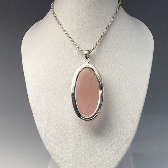 Rose Quartz Pendant - Rocks and Gems Canada