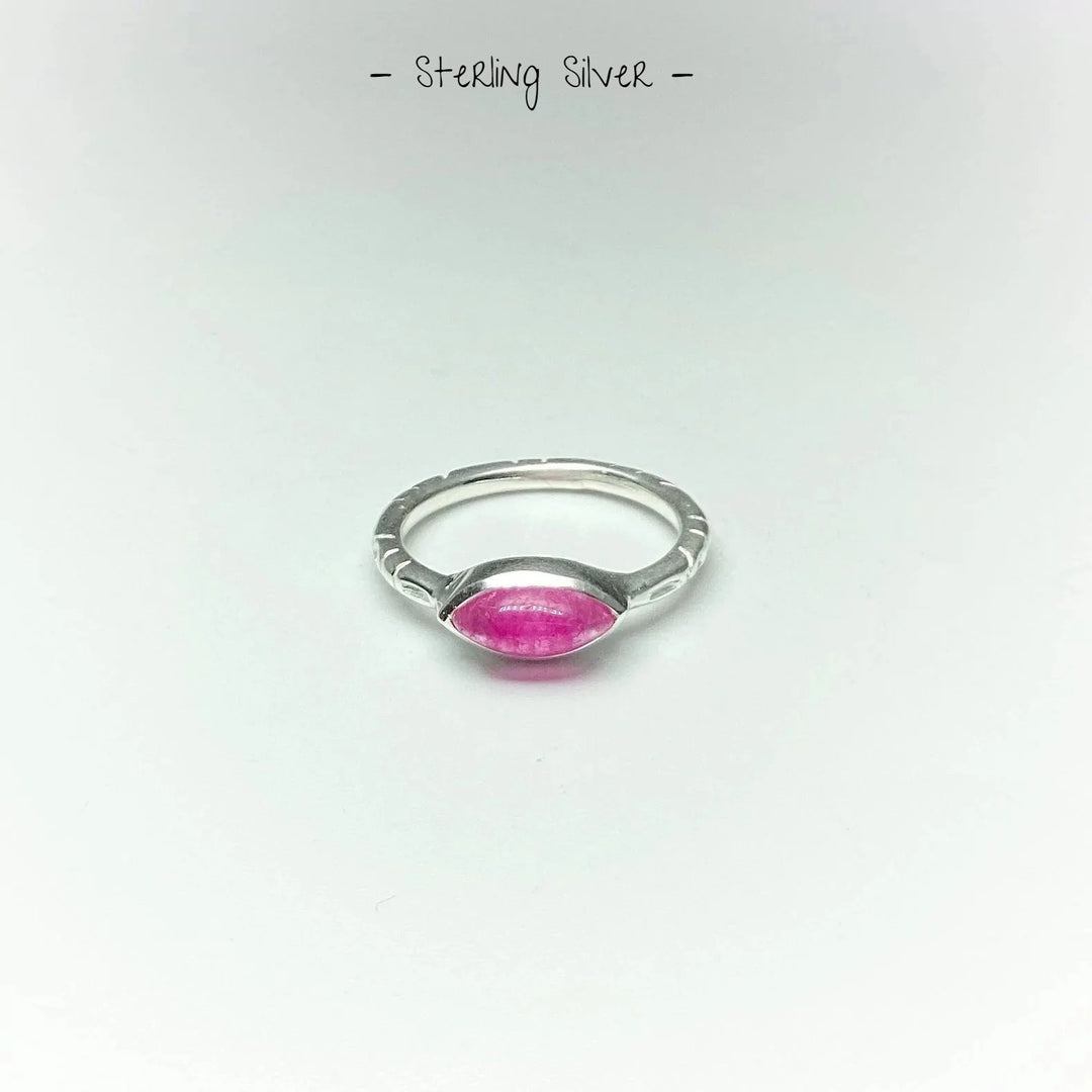 Pink Jade Ring - Rocks and Gems Canada