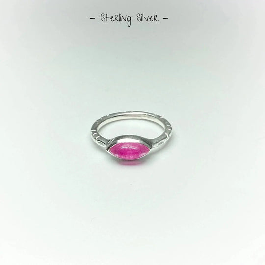 Pink Jade Ring - Rocks and Gems Canada