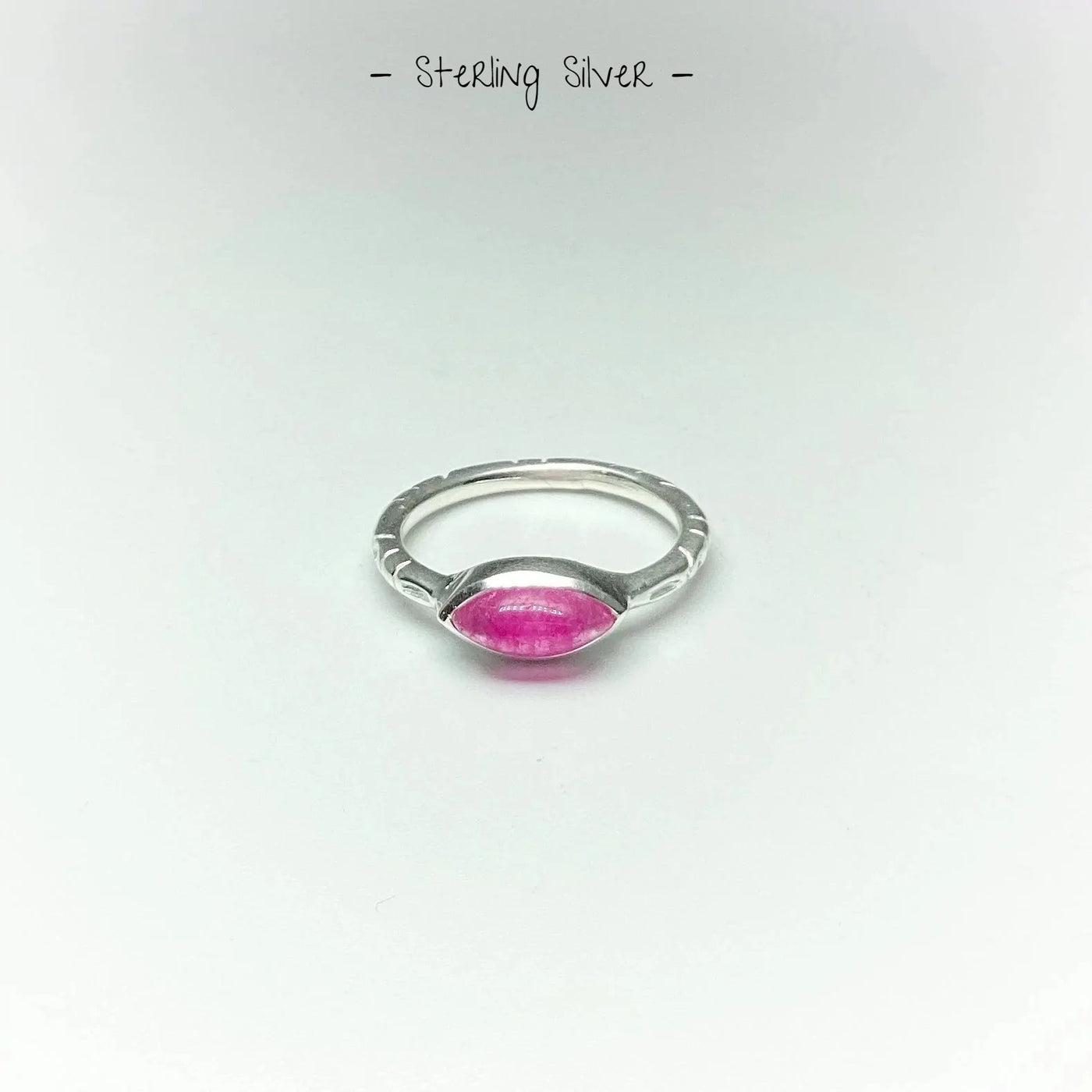 Pink Jade Ring