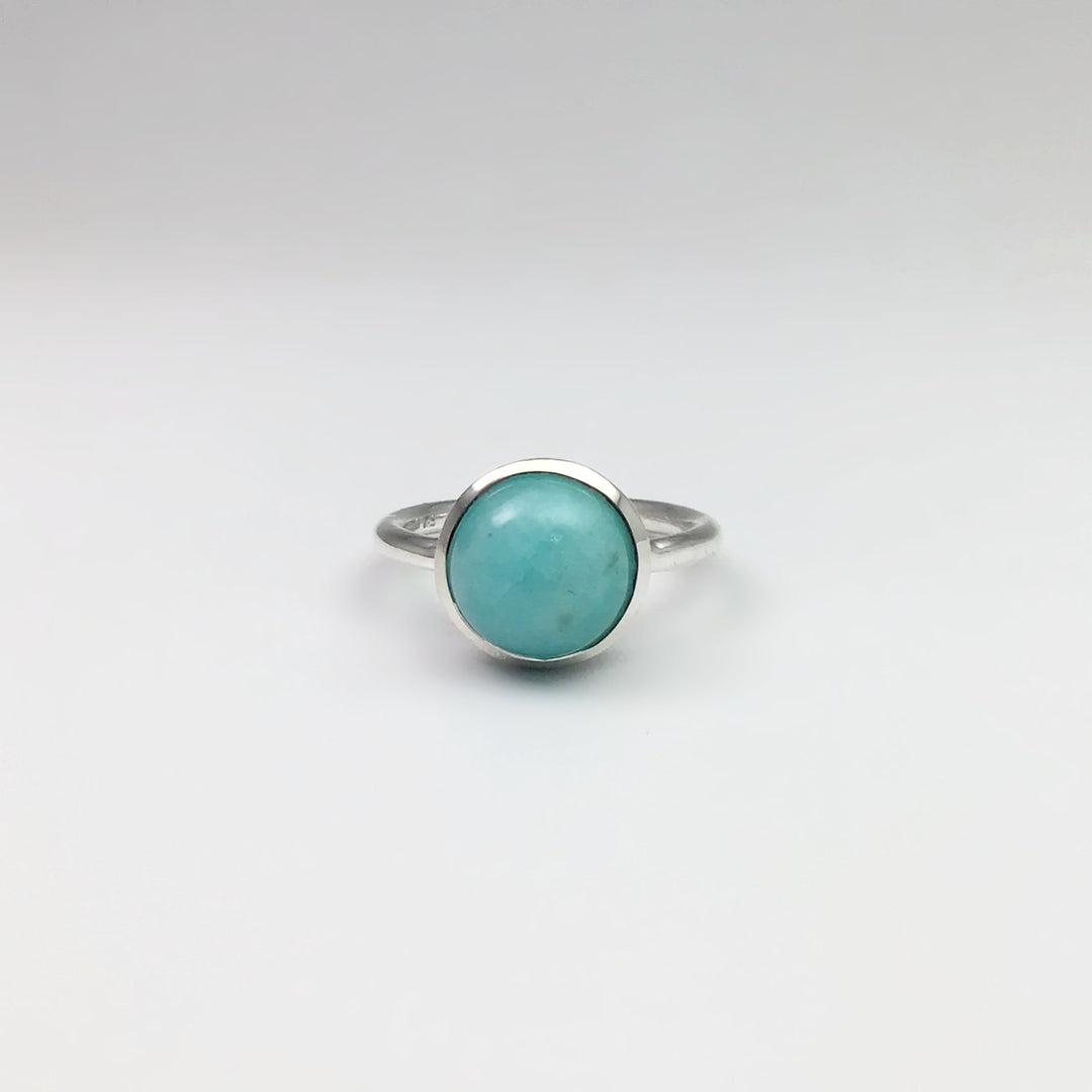 Amazonite Ring - Rocks and Gems Canada