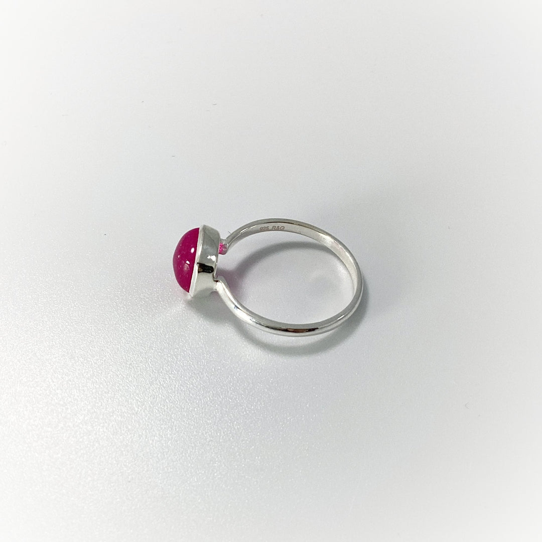 Pink Jade Ring - Rocks and Gems Canada
