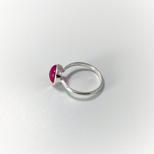 Pink Jade Ring - Rocks and Gems Canada