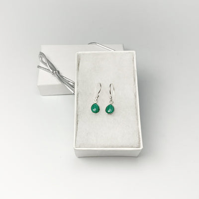 Malachite Dangle Earrings