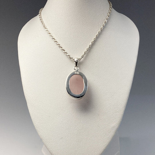 Rose Quartz Pendant - Rocks and Gems Canada
