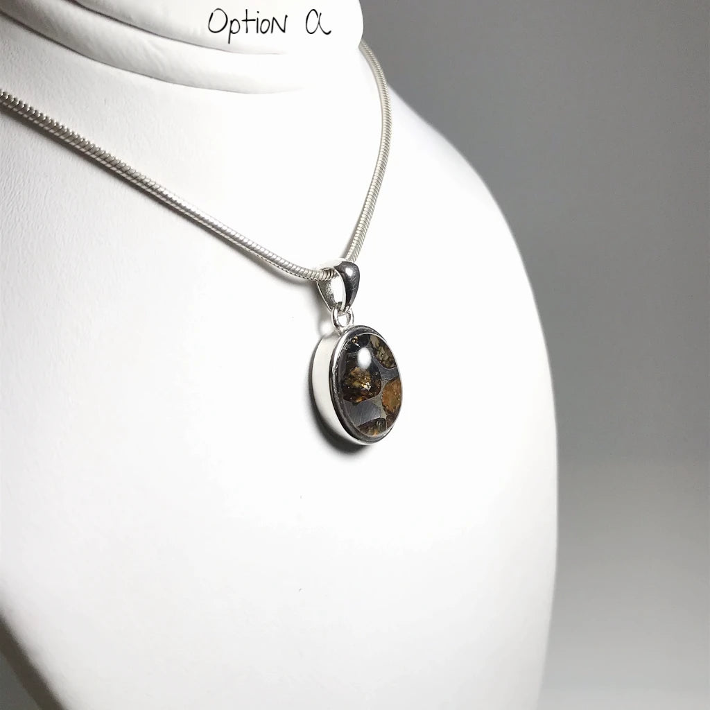 Sericho Meteorite Pendant - Rocks and Gems Canada