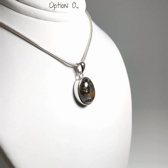 Sericho Meteorite Pendant - Rocks and Gems Canada