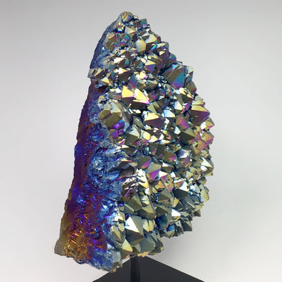 Rainbow Amethyst Druze Cluster On Stand