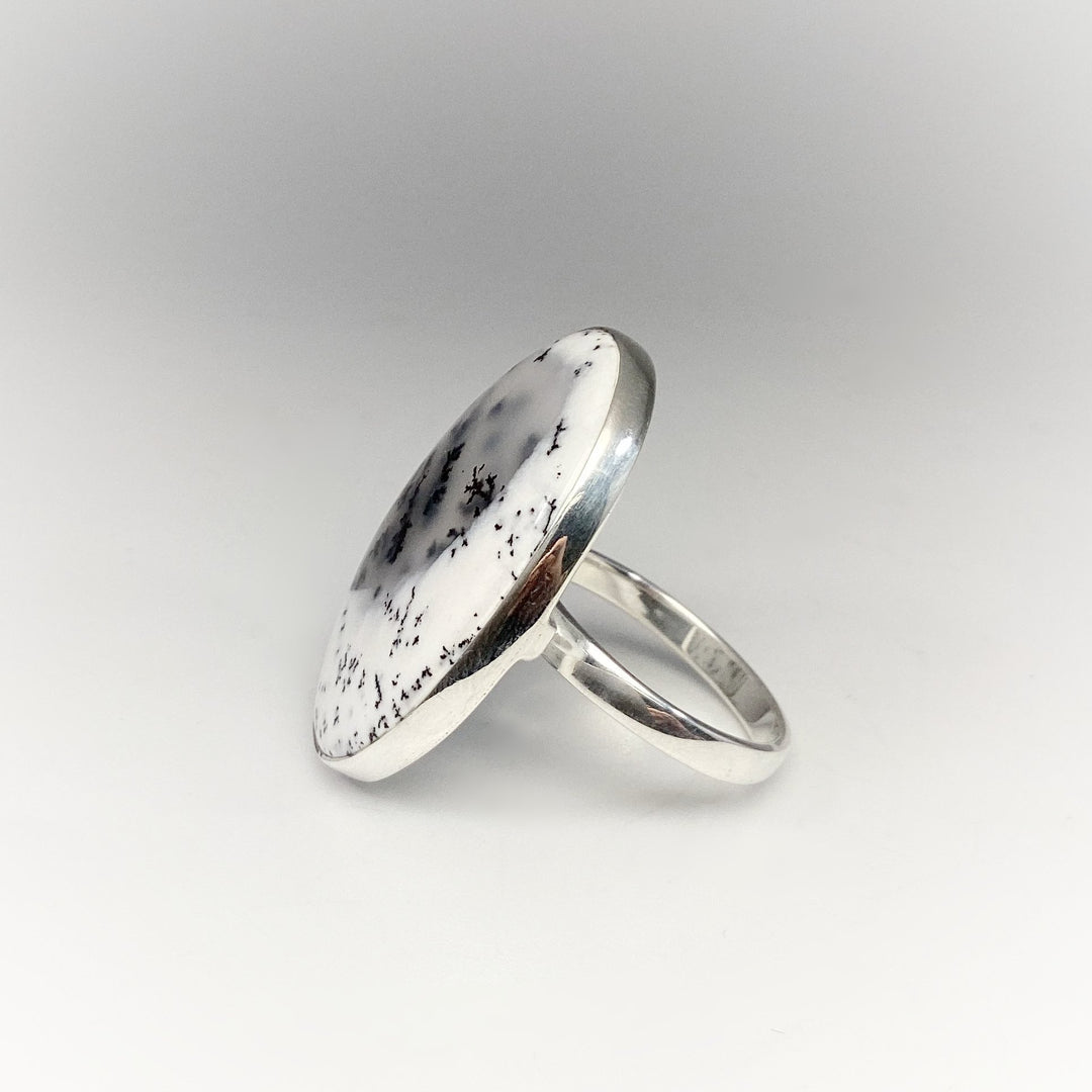 Dendritic Opal Ring - Rocks and Gems Canada