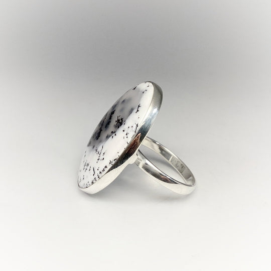Dendritic Opal Ring - Rocks and Gems Canada