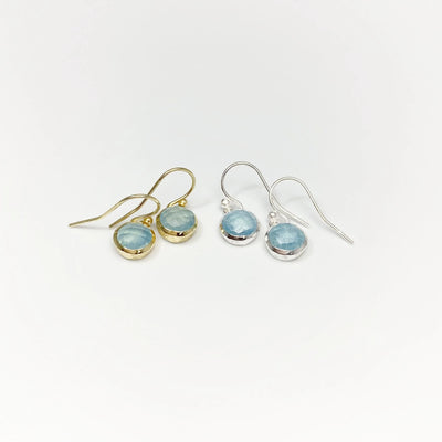 Aquamarine Dangle Earrings