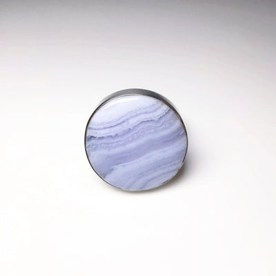 Blue Lace Agate Ring