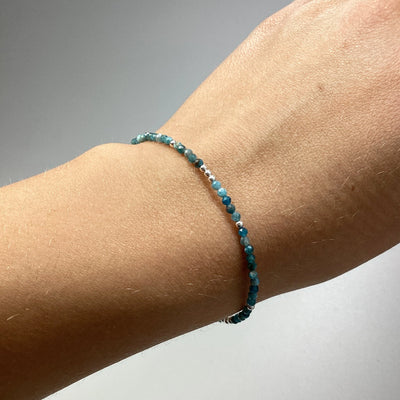 Blue Apatite Bracelet