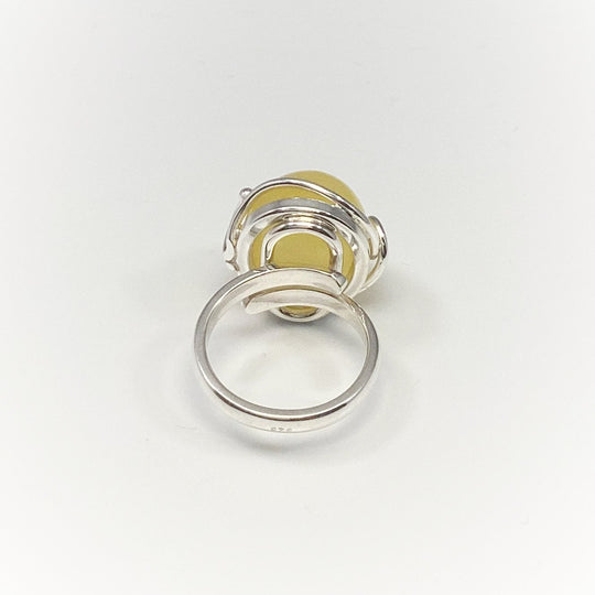 Butterscotch Amber Ring - Rocks and Gems Canada