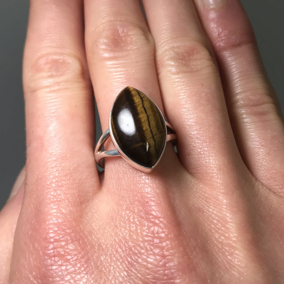 Tiger Eye Ring - Rocks and Gems Canada
