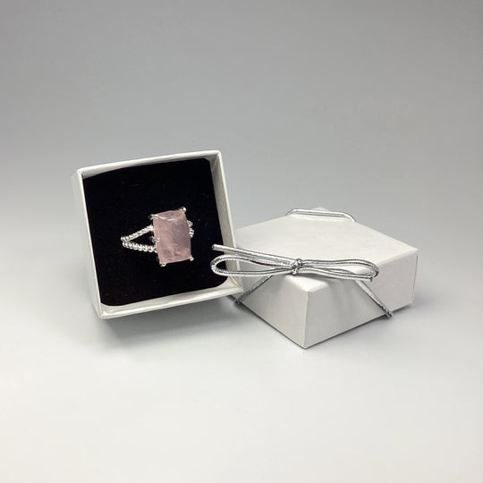 Rose Quartz Ring - Rocks and Gems Canada