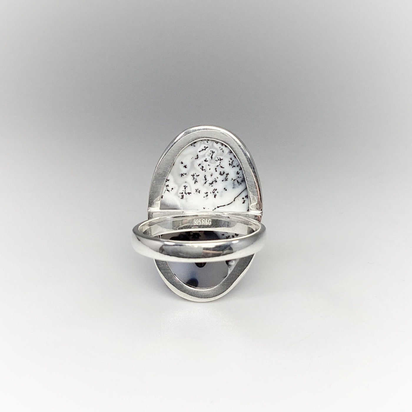 Dendritic Opal Ring