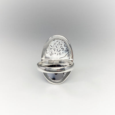 Dendritic Opal Ring