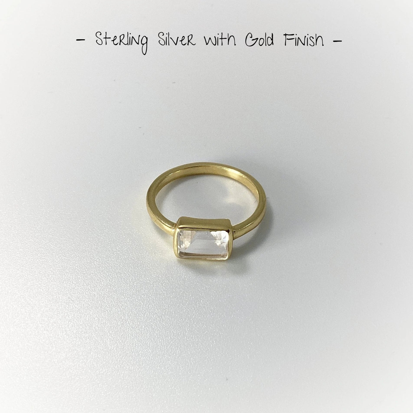Clear Quartz Ring
