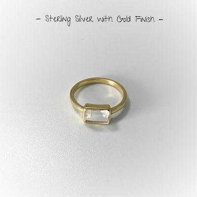 Clear Quartz Ring