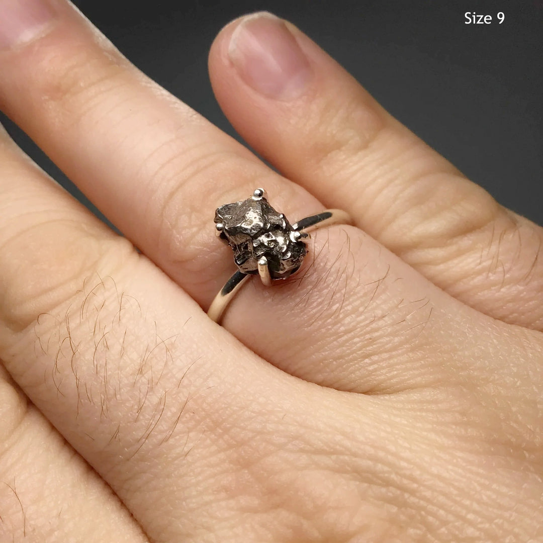 Campo Del Cielo Meteorite Ring - Rocks and Gems Canada