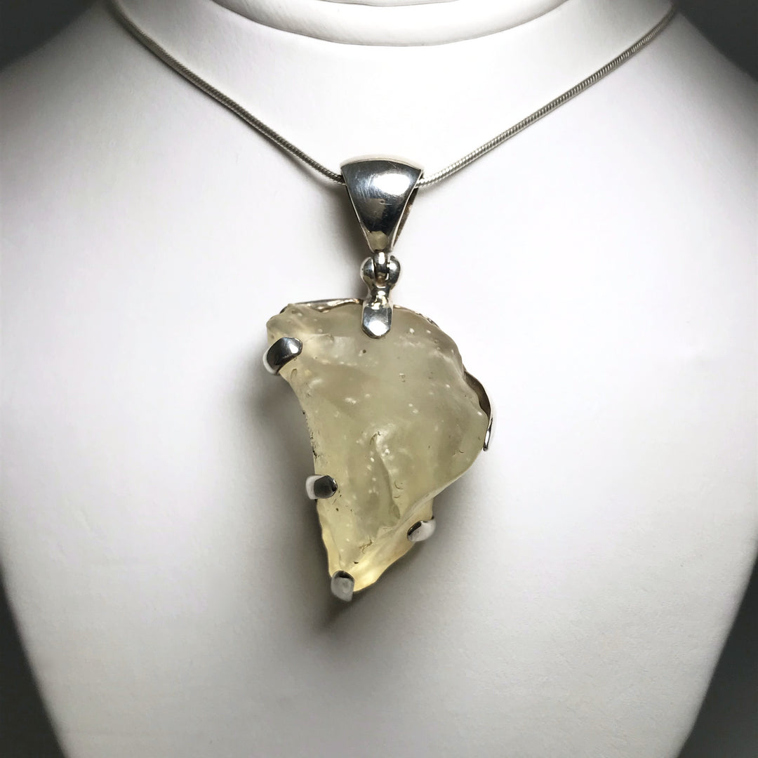 Libyan Desert Glass Pendant - Rocks and Gems Canada