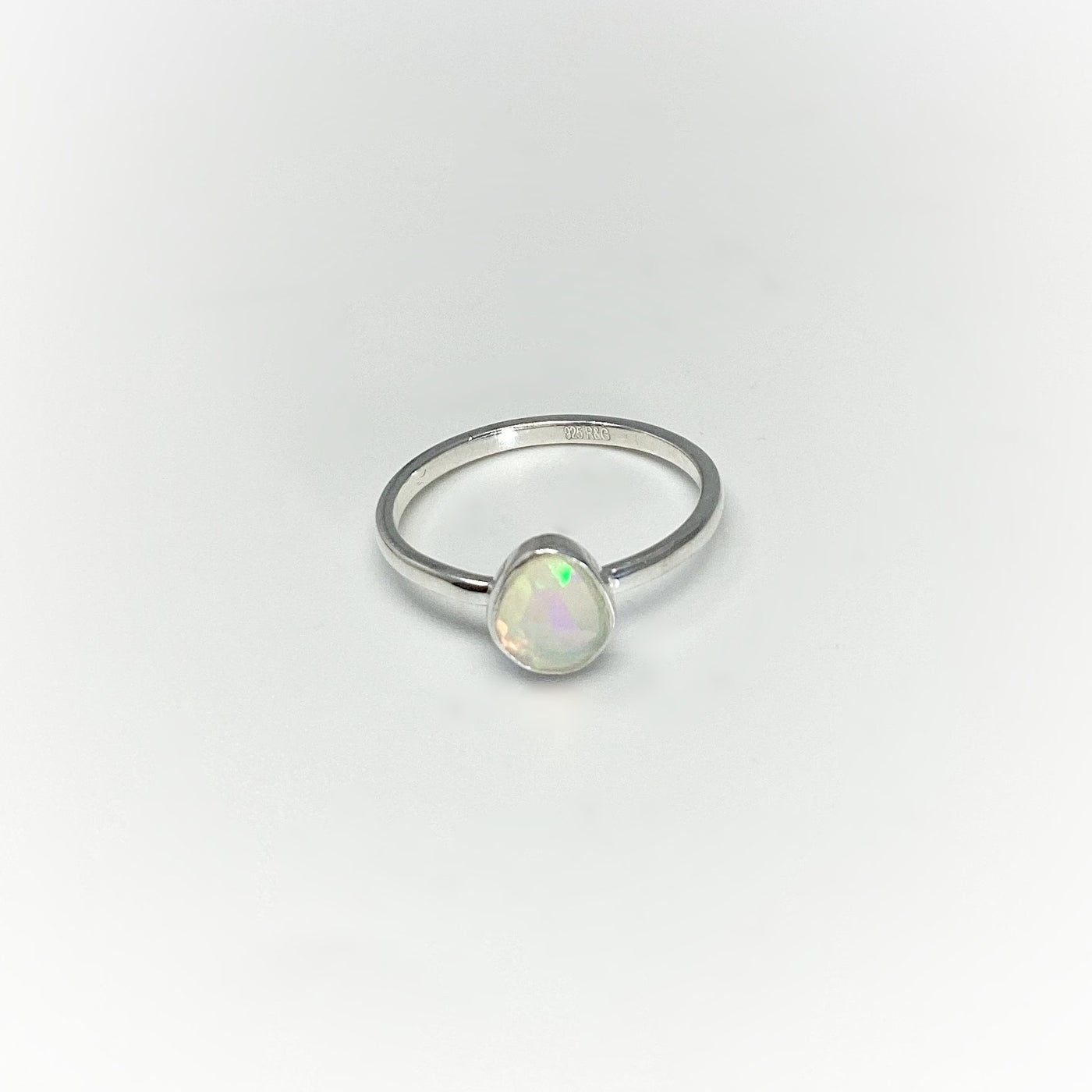 Ethiopian Fire Opal Ring