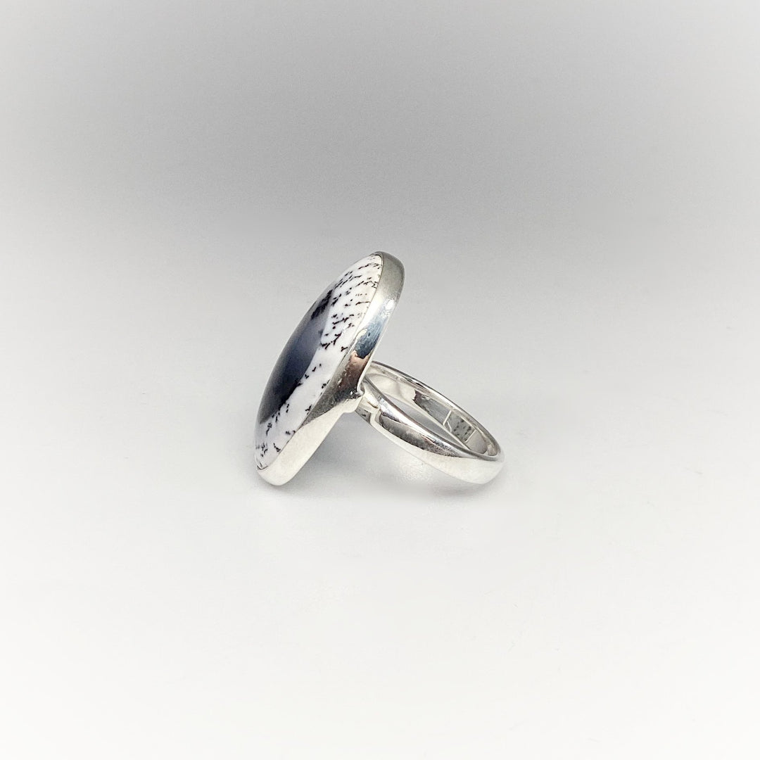 Dendritic Opal Ring - Rocks and Gems Canada