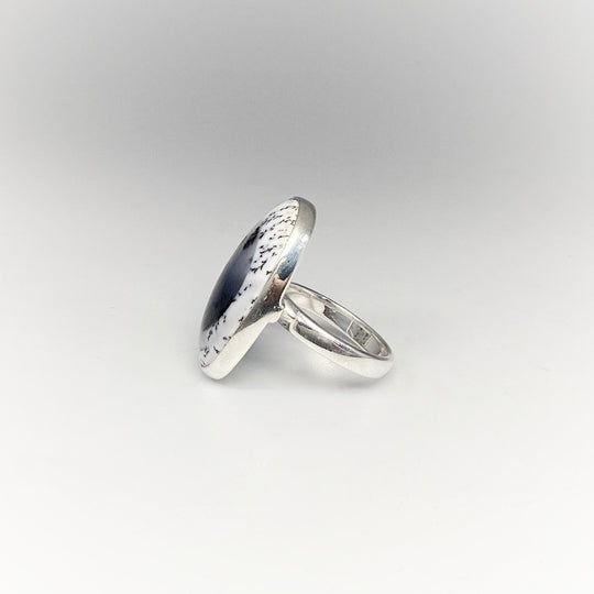 Dendritic Opal Ring - Rocks and Gems Canada