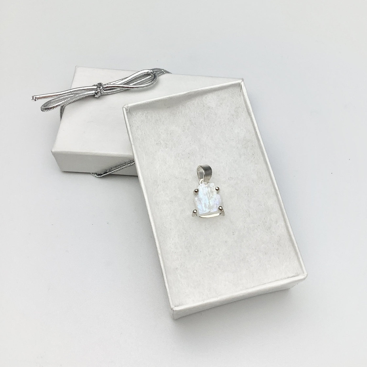 Raw Moonstone Pendant