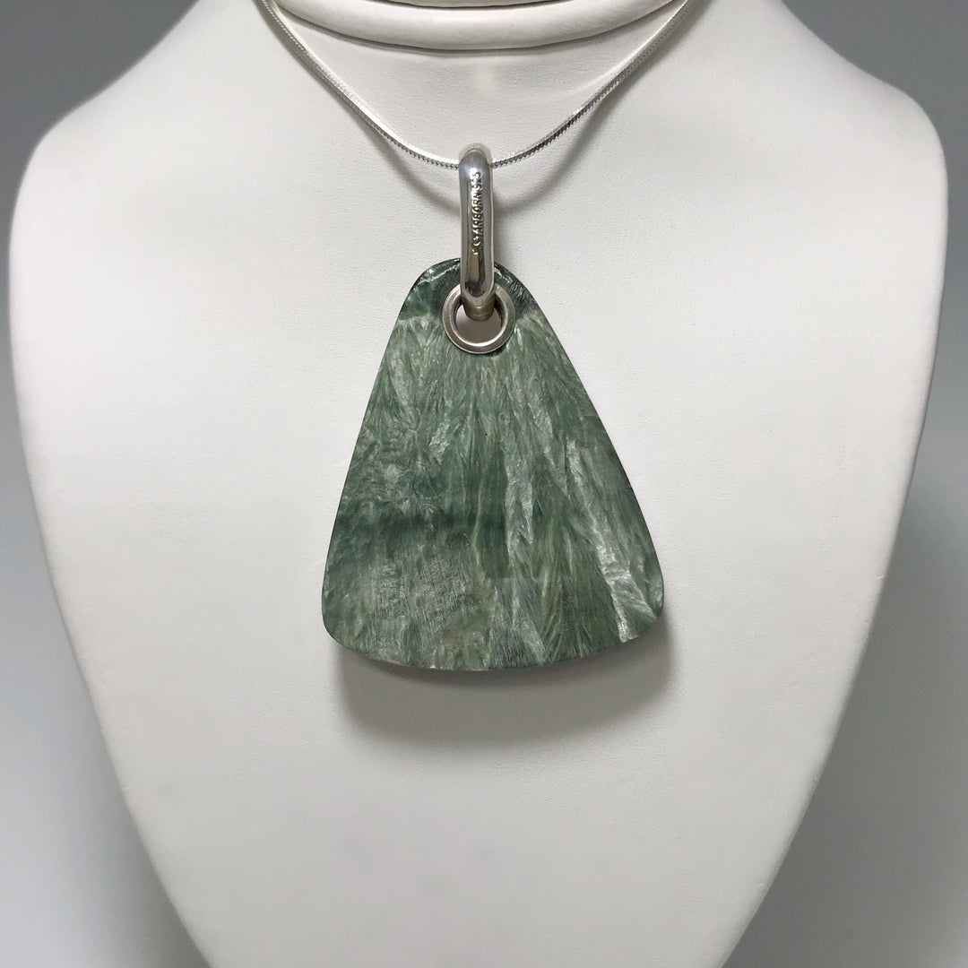 Seraphenite Pendant - Rocks and Gems Canada