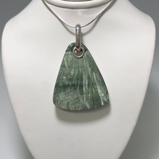 Seraphenite Pendant - Rocks and Gems Canada