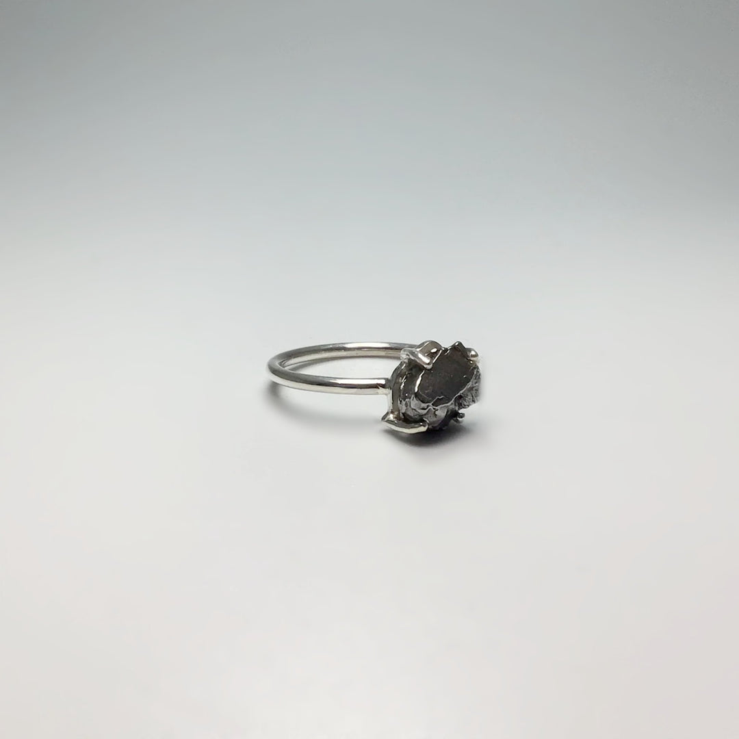 Campo Del Cielo Meteorite Ring - Rocks and Gems Canada