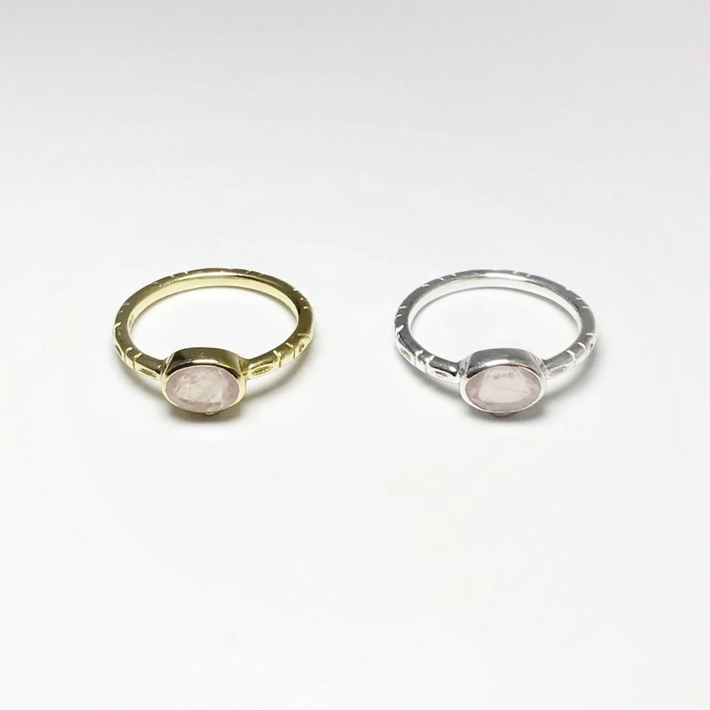Rose Quartz Ring - Rocks and Gems Canada